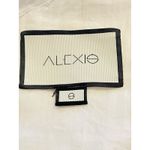 Alexis  Calypso short dress size Small White/ cream cold-shoulder embroidered Photo 7