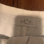 Pearl by Lela rose tweed woven button front high waisted shorts party fall $350 Green Size 4 Photo 5