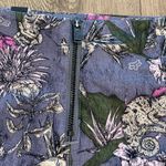 FOX Racing Exotic High Waist Blue Foral Shorts Size 3 Photo 14