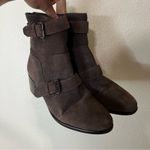 Pour La Victoire  Martine brown suede zipper ankle boots 10 Photo 3