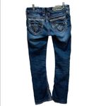 Rock Revival Luiza Boot Cut Jeans Size 27 Embroidered Bedazzled Photo 3