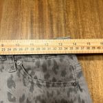 KanCan USA KanCan Women's Gray Leopard Print Denim Mini Skirt Size Medium Photo 5