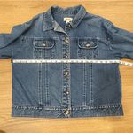 Talbots Vintage denim Jacket. Sz Large Photo 7
