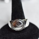 Source Unknown NWOT Magic 8 Ball Billiards Pool Fun Funky Silver Tone Size 8 Unisex Ring Photo 0