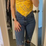 Hollister Yellow Bandana Tube Top Photo 0