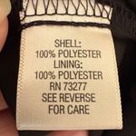 Candie's  Black Floral Open Back Babydoll Dress Size 7 Photo 3