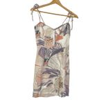 Wilfred Aritzia  Fable Floral Print Mini Dress Tie Straps Photo 1