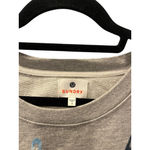 Anthropologie Sundry Floral Embroidered Crew Neck Pullover Sweater Size 1 Small Photo 2