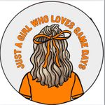 CUSTOM HOMEMADE Game Day Pin Red Photo 2