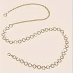 Elegant Gold Plated Rhinestone Waist Chain Belt Versatile Accessory Adjustable Photo 3