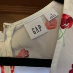 Gap  white and red floral dress. Size 2 Photo 3