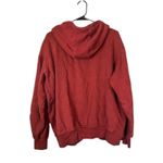 CSG Maroon Cotton Blend Hooded Full Zip Casual Sweat Jacket Men Sz XL Red Photo 1