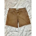 Hollister  Low Rise Baggy Jorts in Khaki Brown size 12 Photo 7