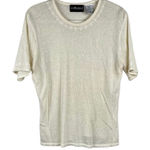 Sag Harbor  Petite Cream Sweater Blouse Large Photo 0