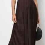 Vince Pleated Midi Jumpsuit Brown Women’s Size 2 Photo 0