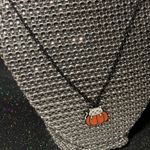 Boutique Kitty Cat Pumpkin Necklace Crazy Cat Lady Black Jewelry for Women Fur Baby goth Photo 2