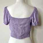 Elodie Purple Lavender Milkmaid Top Photo 3
