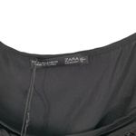 ZARA NEW  Black Polyester Sequin Layered Sleeveless Tank Size Small Photo 4