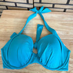 Kenneth Cole  Reaction‎ Turquoise Bikini Top Size 32D Photo 0