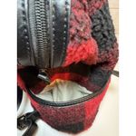 Jen & Co. HATTIE Sherpa Guitar Backpack In Red Black Photo 12