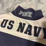 PINK - Victoria's Secret VS PINK US NAVY HALF ZIP JACKET Photo 5