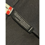 American Giant Cropped Leggings Womens Size 14 Black Curvy Yoga Pants Stretch Photo 5