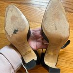 Caparrini navy blue ankle strap leather pumps size 36 Photo 4