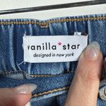 Vanilla Star Jeans Vanilla Star Jogger Jeans Women M Blue Cargo Mid Rise Stretch Waist Relaxed Pant Photo 5