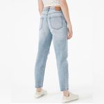 Aeropostale Women Skinny Crop Distressed Light Vintage jeans Size 14 prewashed Photo 0