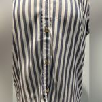 Beach Lunch Lounge Dawson Sailor Blue Striped short sleeve button up shirt Photo 4