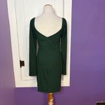 Hello Molly  Green Kind‎ of Voodoo Dress Mini Green Long Sleeve Sweetheart Large Photo 2
