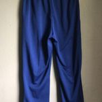 Navy blue pleated stretchy waist slacks Size 10P Photo 1
