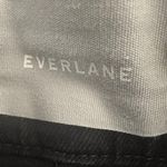 Everlane  The Way High Twill Cotton Canvas Short in Black Photo 4