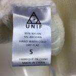 Unif  Alleger Sweater Dress Cable Knit Ruffle Hem Photo 5