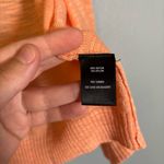 Torrid NWT 3/4 Sleeve Cropped Open Front Shrug Papaya Punch Photo 11