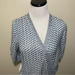 Cecilie Copenhagen Tie Wrap Blouse White Size M Photo 3