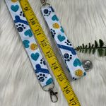 Lanyard & wristlet Heart Paw bone NEW Blue Photo 5