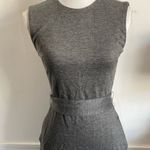 Babaton  Aritzia • Heathered Grey Ranvir Tie Waist Dress Photo 1