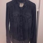 Abercrombie & Fitch Denim Button Shirt Photo 1