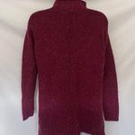 J.Jill Mockneck Cable Knit Sweater Womens XS Dark Academia Preppy Wool Cashmere Photo 4