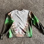 Grateful Dead  Sweatshirt Tie-Dye Green TansBear Logo Roses size Small Photo 1