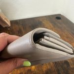 Chloé Chloe Indy Long Wallet With Flap Gray Leather Photo 5