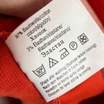 Hugo Boss Boss By  • Red Orange V Neck Long Sleeve Top Photo 4