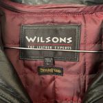 wilson's leather Vintage 90s  Belted Hooded Jacket Photo 2