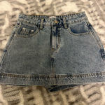 Princess Polly  Jean Skort Photo 0
