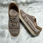 UGG  Australia Eyan Canvas Sneakers Rose 9.5.  B71 Photo 1