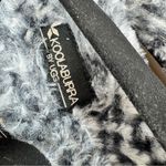 Koolaburra by Ugg ‎ Fuzz’d Out Faux Fur Sandals Black Grey 9 Cheetah Slingback Photo 8