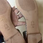 Tory Burch  Savannah Flat Sandals Snakeskin Open Toe Womens 7 Photo 6