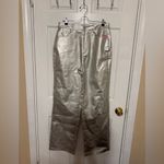 WAYF NWT  Shimmering Silver Trousers (M) Photo 4