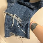 AGOLDE Riley High Rise Straight Leg Crop Jeans Raw Step Hem Disguise Size 25 Photo 7